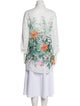Weekend Max Mara Floral Print Three-Quarter Sleeve Tunic