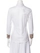 Weekend Max Mara Three-Quarter Sleeve Button-Up Top