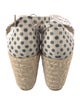 Weekend Max Mara Leather Printed Espadrilles