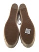 Weekend Max Mara Leather Printed Espadrilles