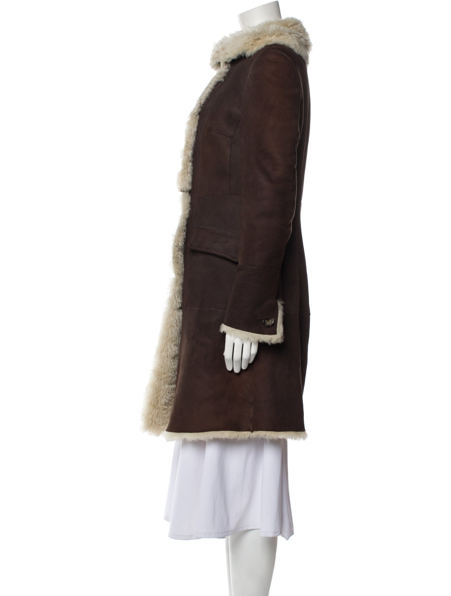 Weekend Max Mara Leather Coat