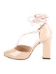 Weekend Max Mara Leather T-Strap Pumps