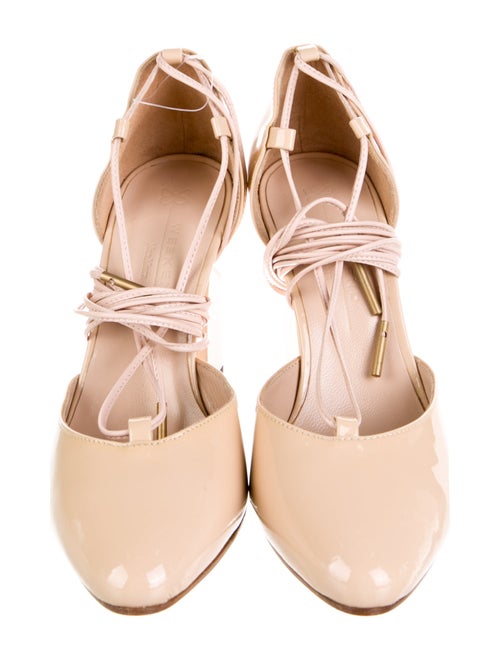 Weekend Max Mara Leather T-Strap Pumps