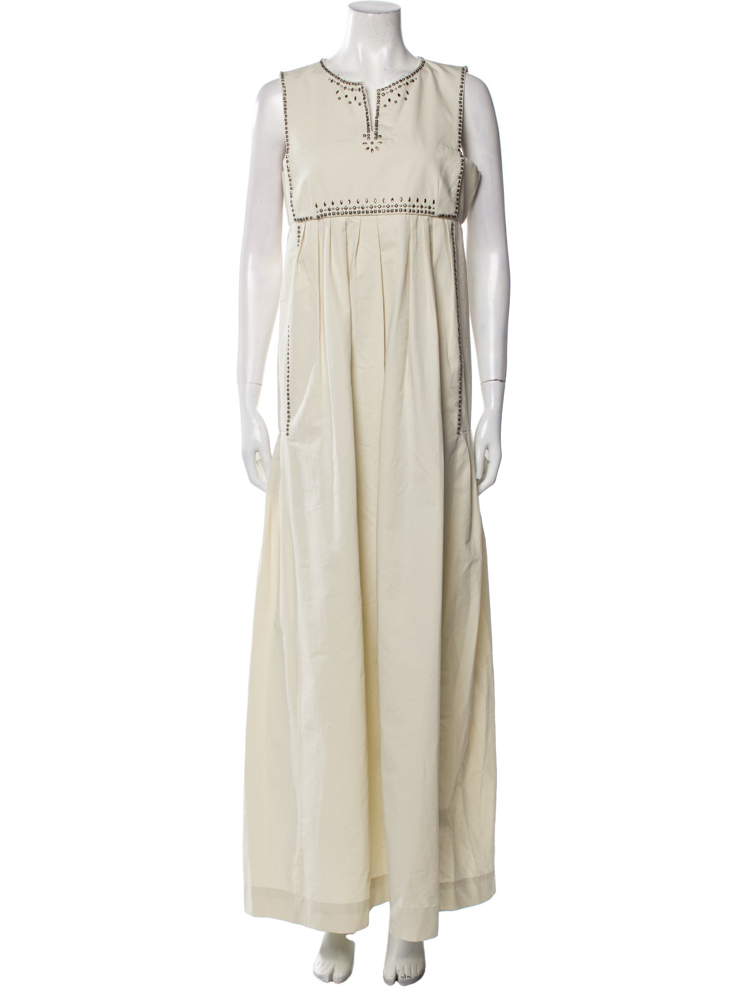 Weekend Max Mara Crew Neck Long Dress