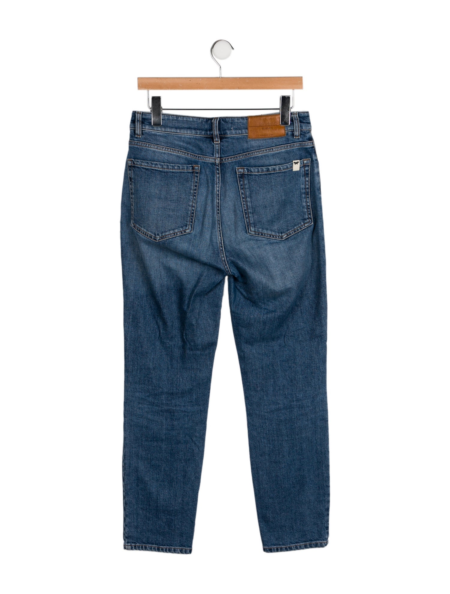 Weekend Max Mara Mid-Rise Straight Leg Jeans