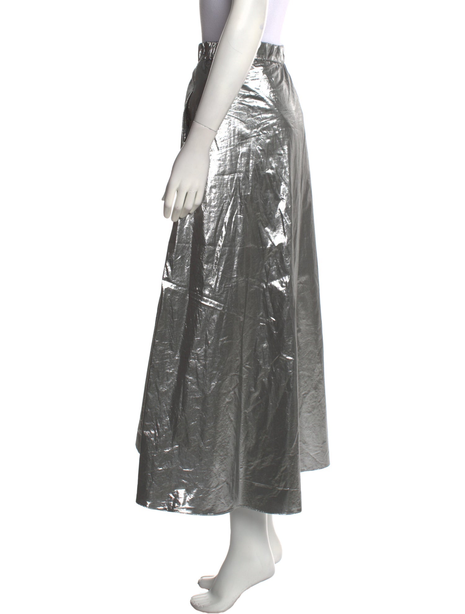Weekend Max Mara Pleated Accents Midi Length Skirt