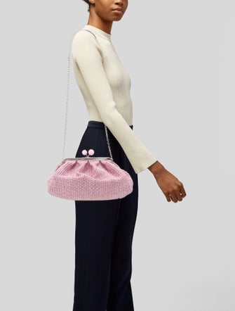 Weekend Max Mara Raffia Evening Bag