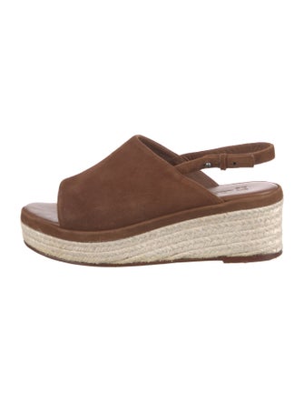 Weekend Max Mara Suede Braided Accents Espadrilles