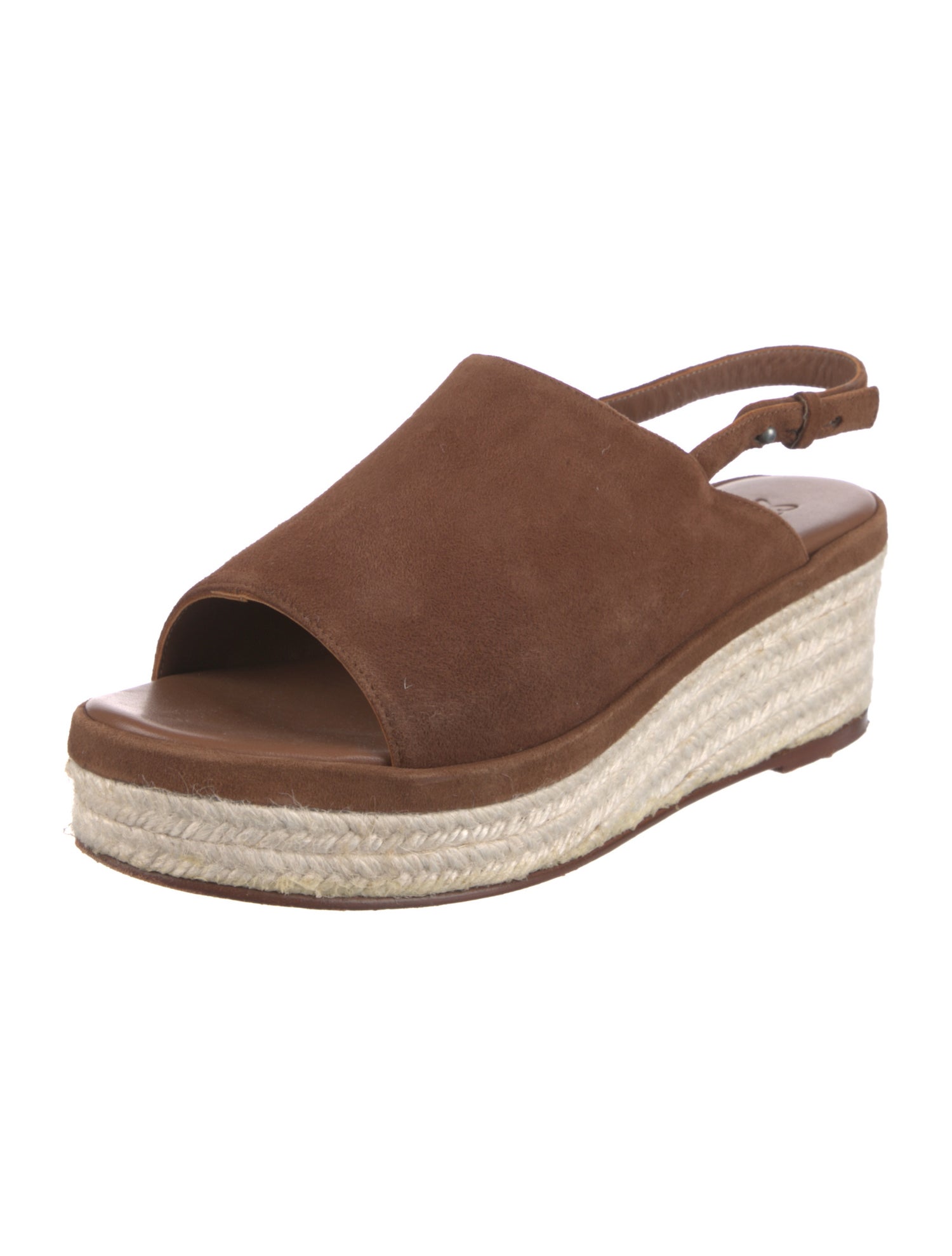 Weekend Max Mara Suede Braided Accents Espadrilles