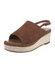 Weekend Max Mara Suede Braided Accents Espadrilles
