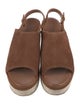 Weekend Max Mara Suede Braided Accents Espadrilles