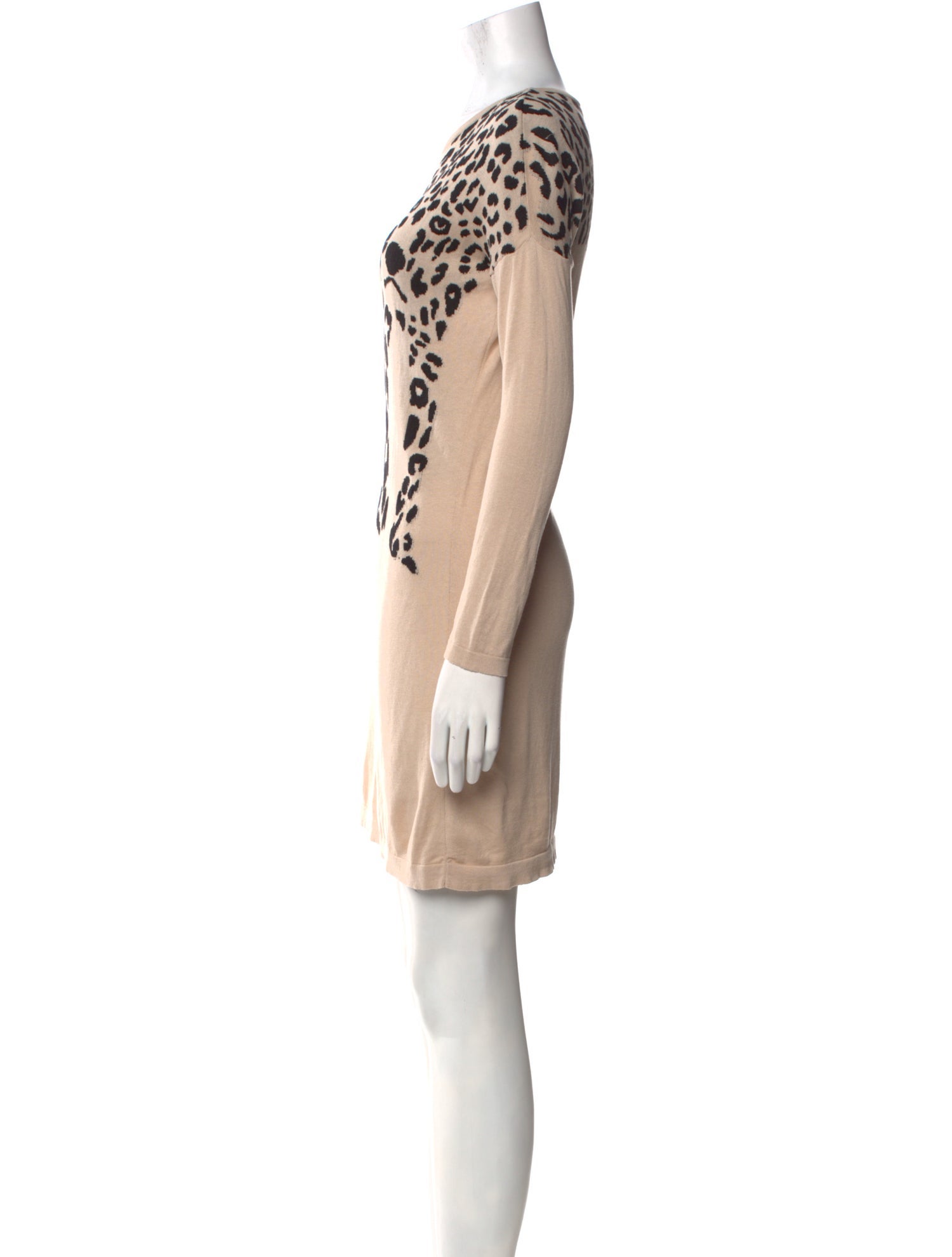Weekend Max Mara Animal Print Mini Dress