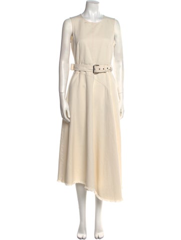 Weekend Max Mara Dresses Crew Neck Long Dress S