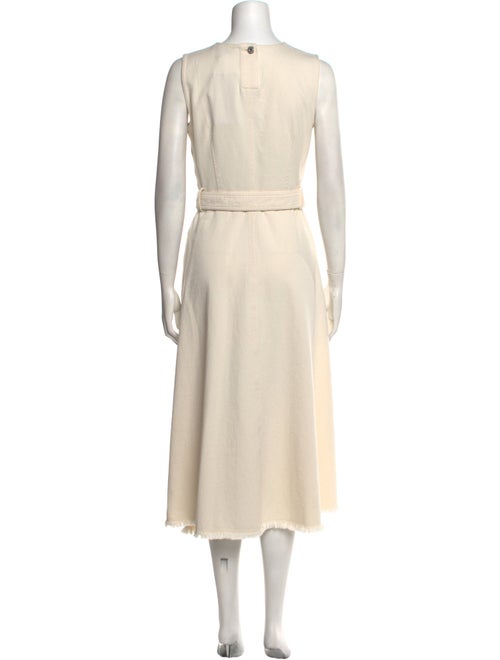 Weekend Max Mara Crew Neck Long Dress