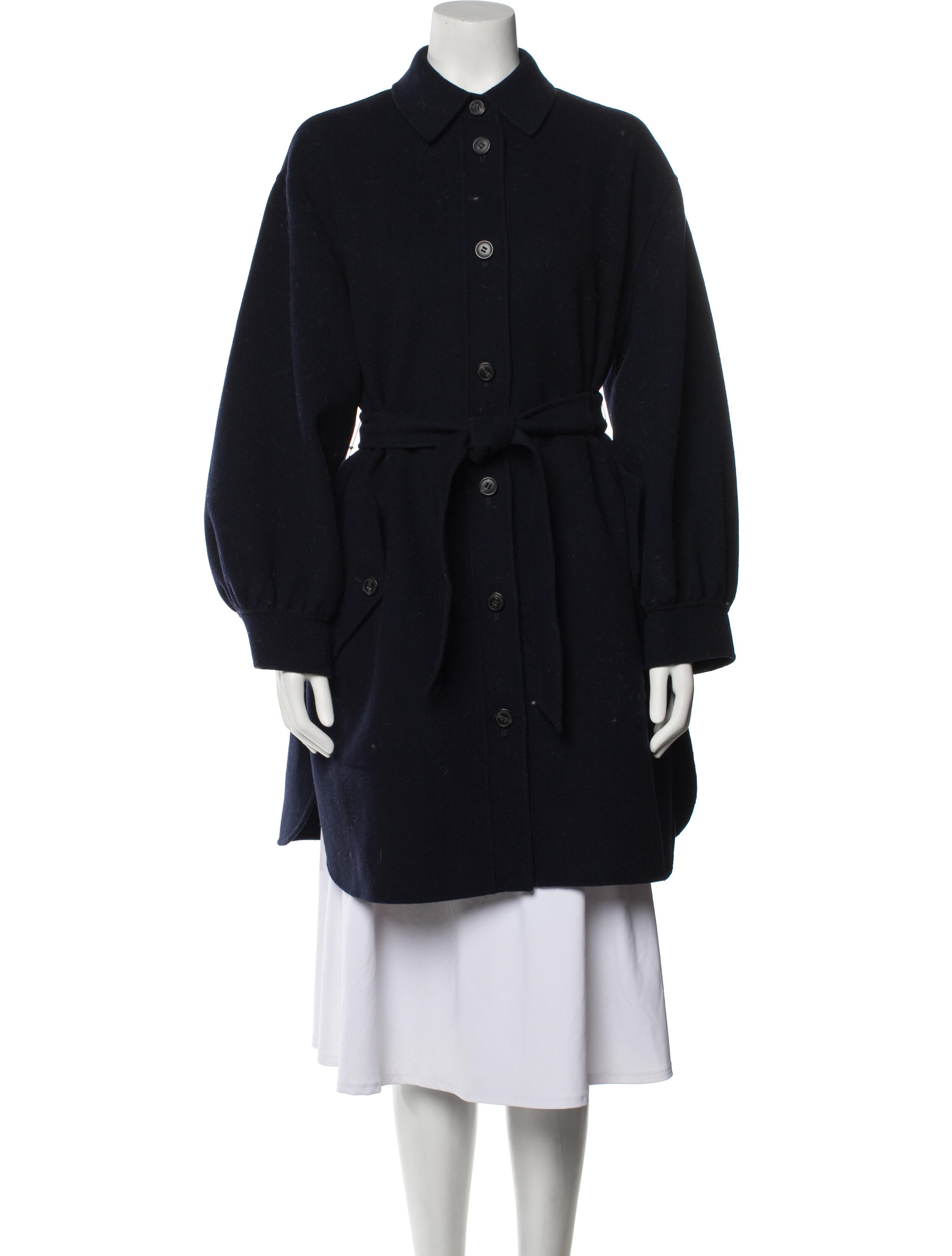 Weekend Max Mara Virgin Wool Trench Coat