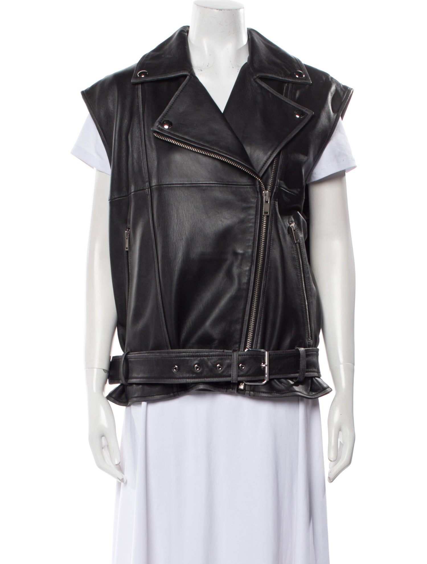 Weekend Max Mara Lamb Leather Vest