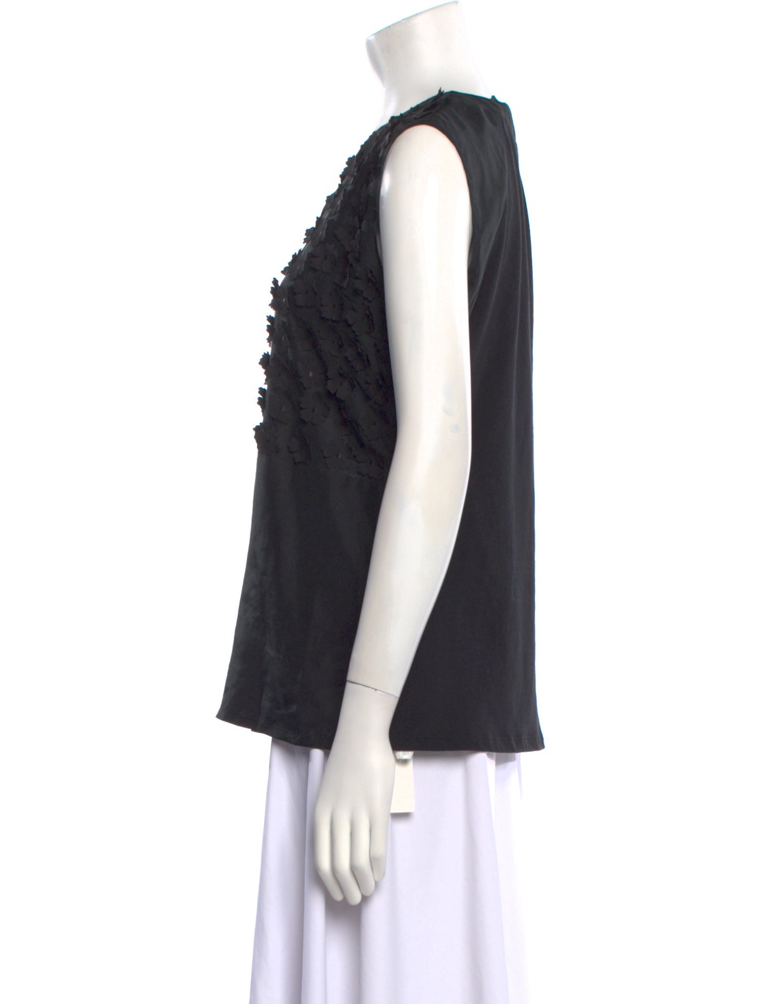 Weekend Max Mara Crew Neck Sleeveless Top