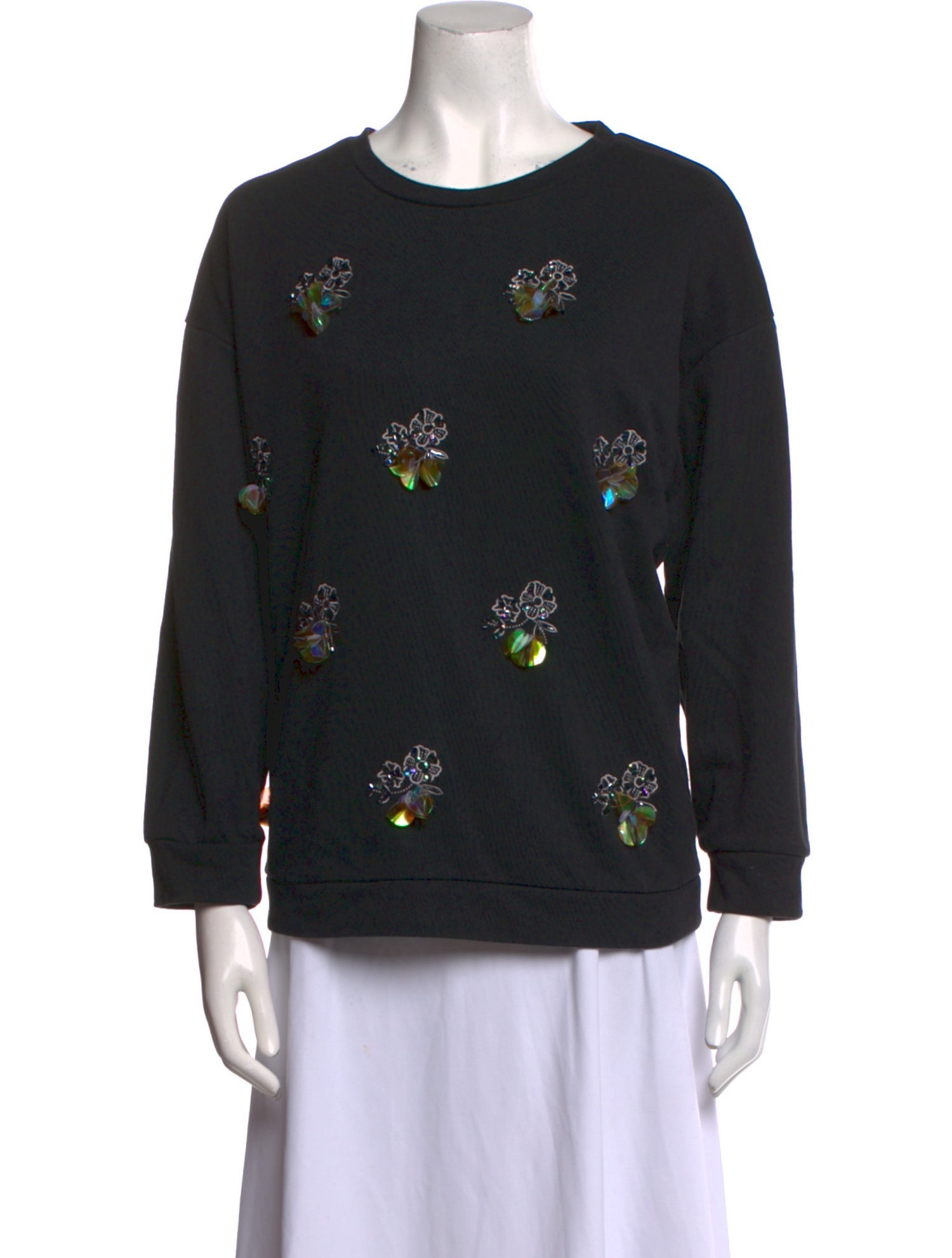 Weekend Max Mara Printed Crew Neck Sweatshirt