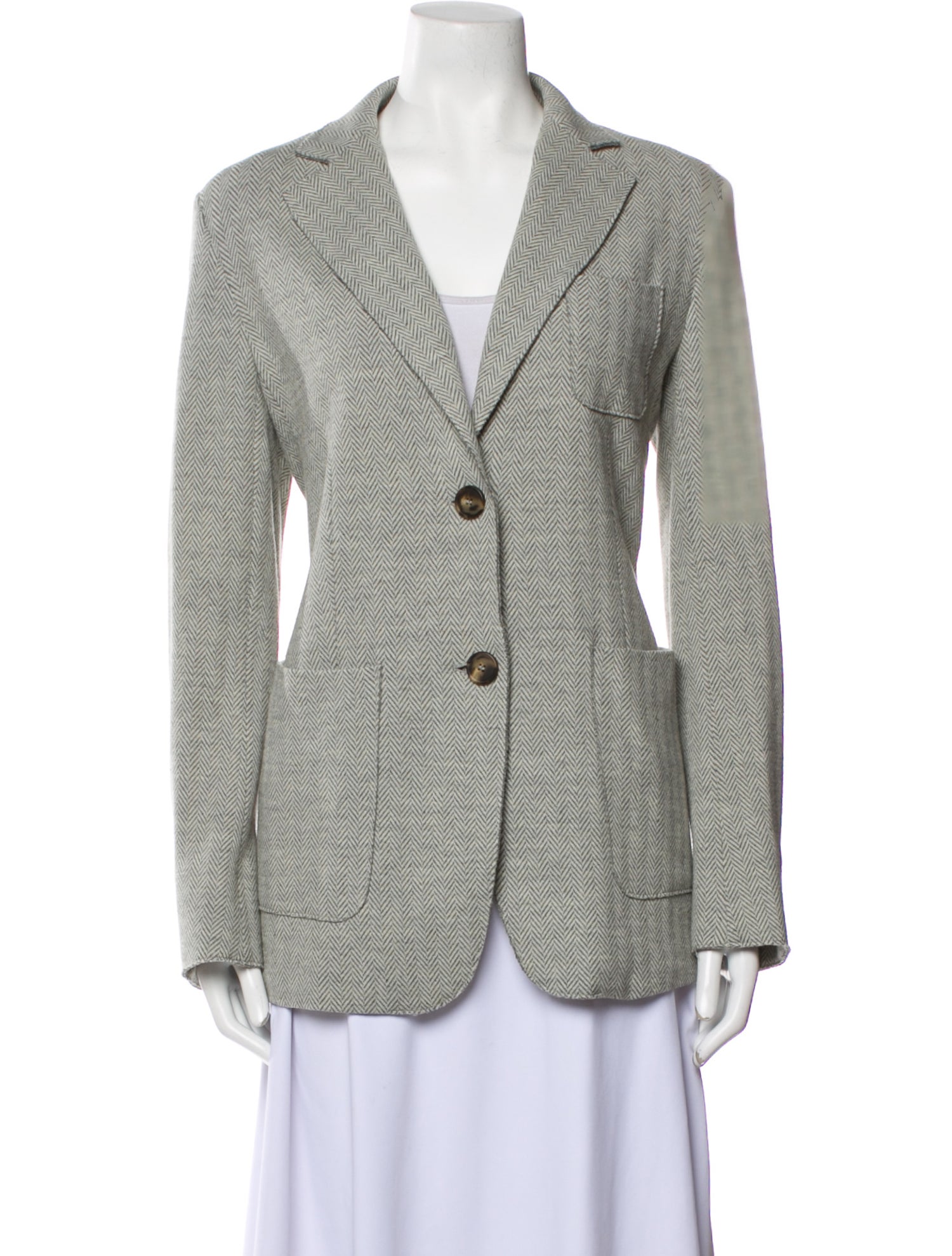 Max Mara Black Fleece Wool Blazer main image 1