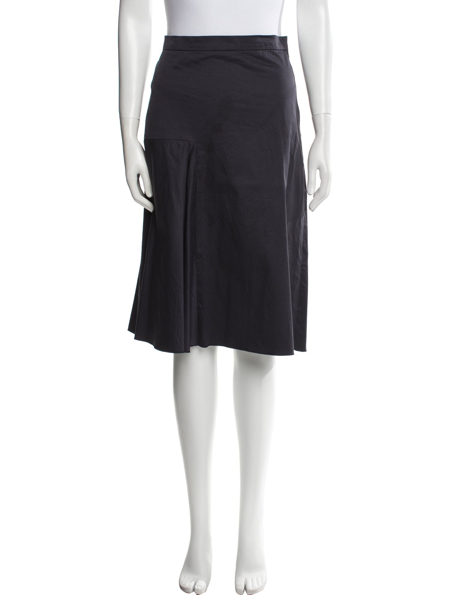 Weekend Max Mara Virgin Wool Knee-Length Skirt