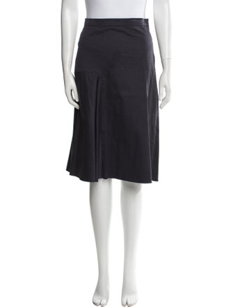 Weekend Max Mara Virgin Wool Knee-Length Skirt
