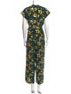 Weekend Max Mara Silk Printed Jumpsuit