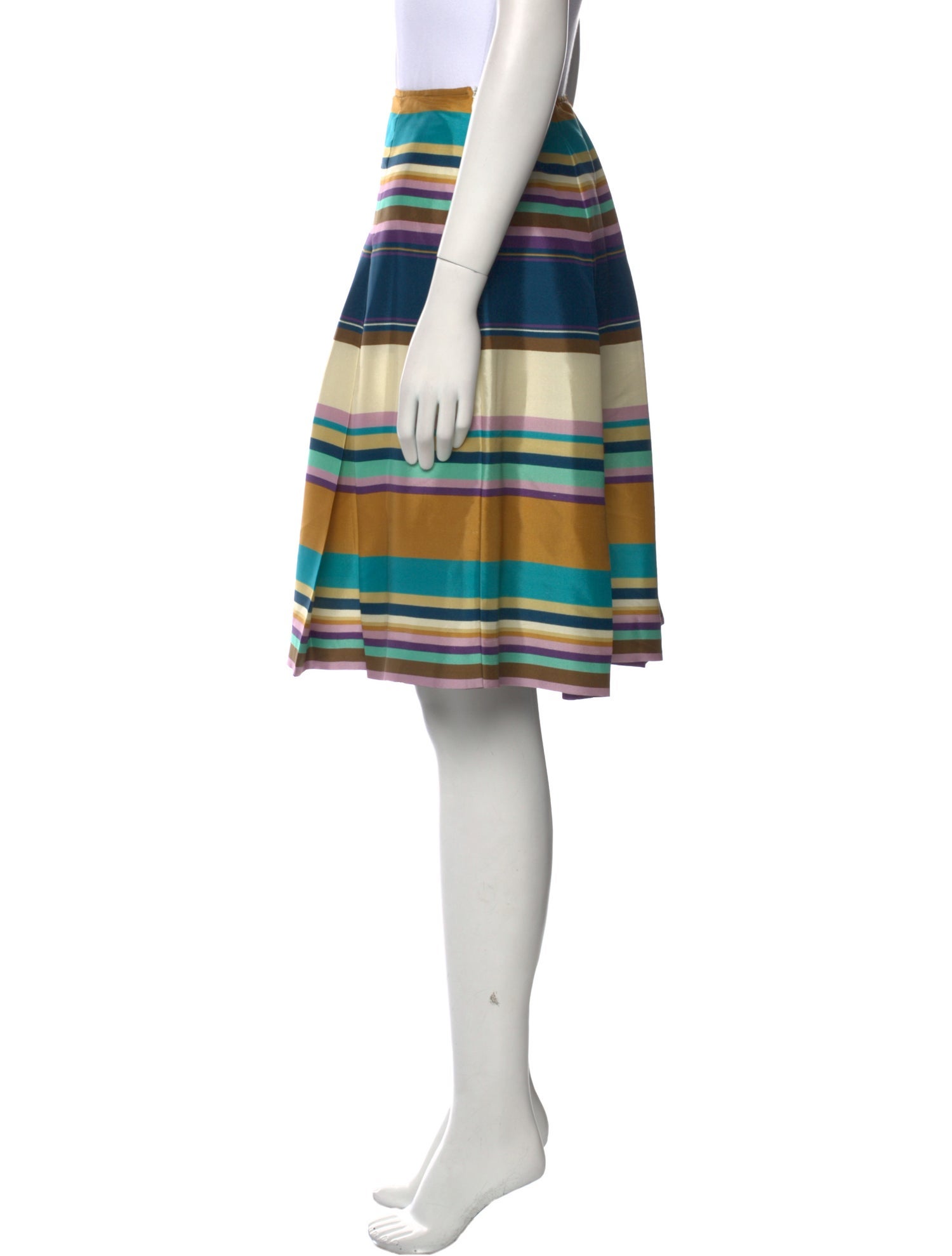 Weekend Max Mara Silk Knee-Length Skirt