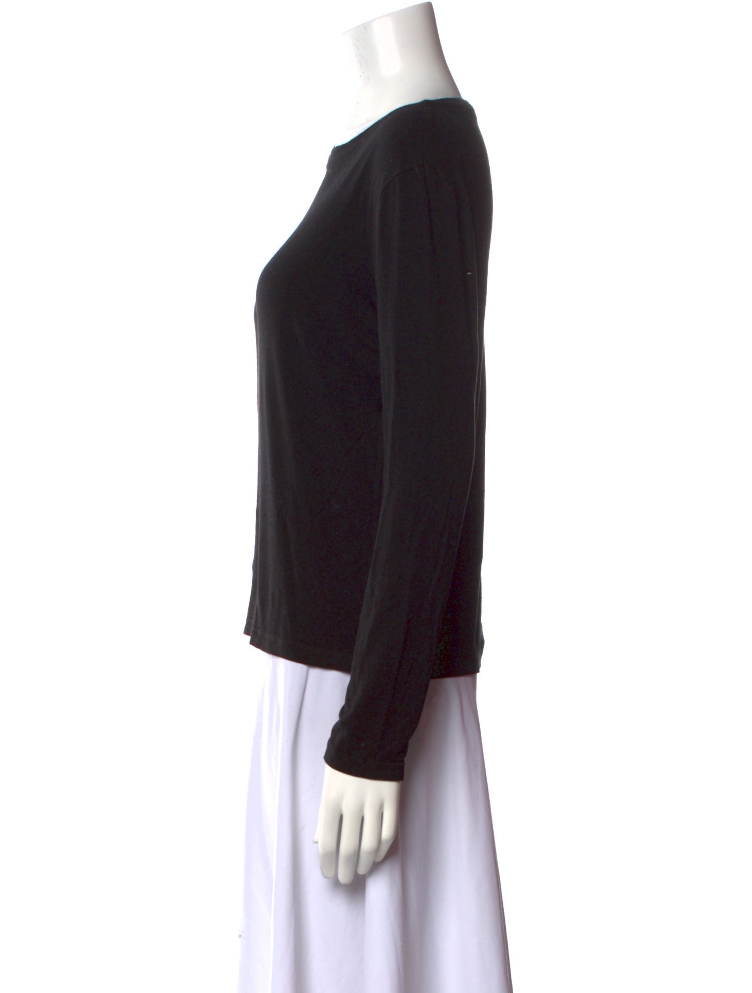 Weekend Max Mara Bateau Neckline Long Sleeve Top