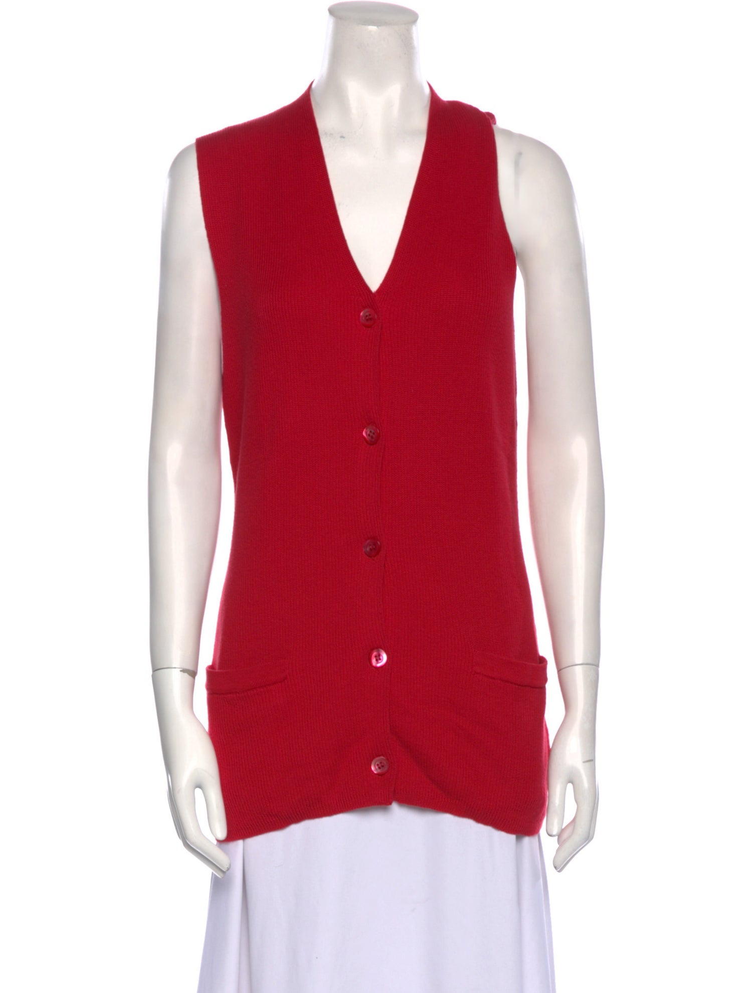 Weekend Max Mara V-Neck Sleeveless Top