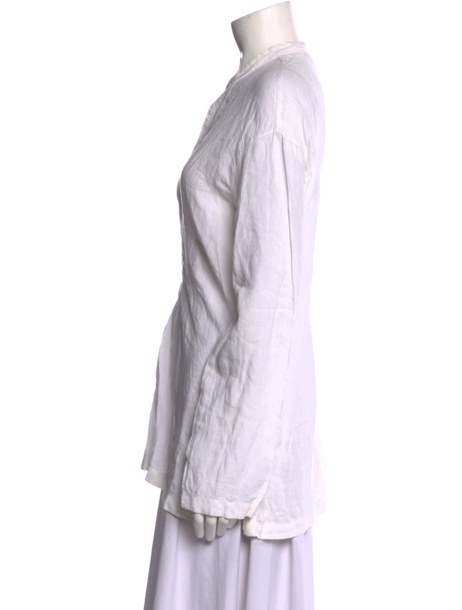 Weekend Max Mara Linen Mock Neck Tunic