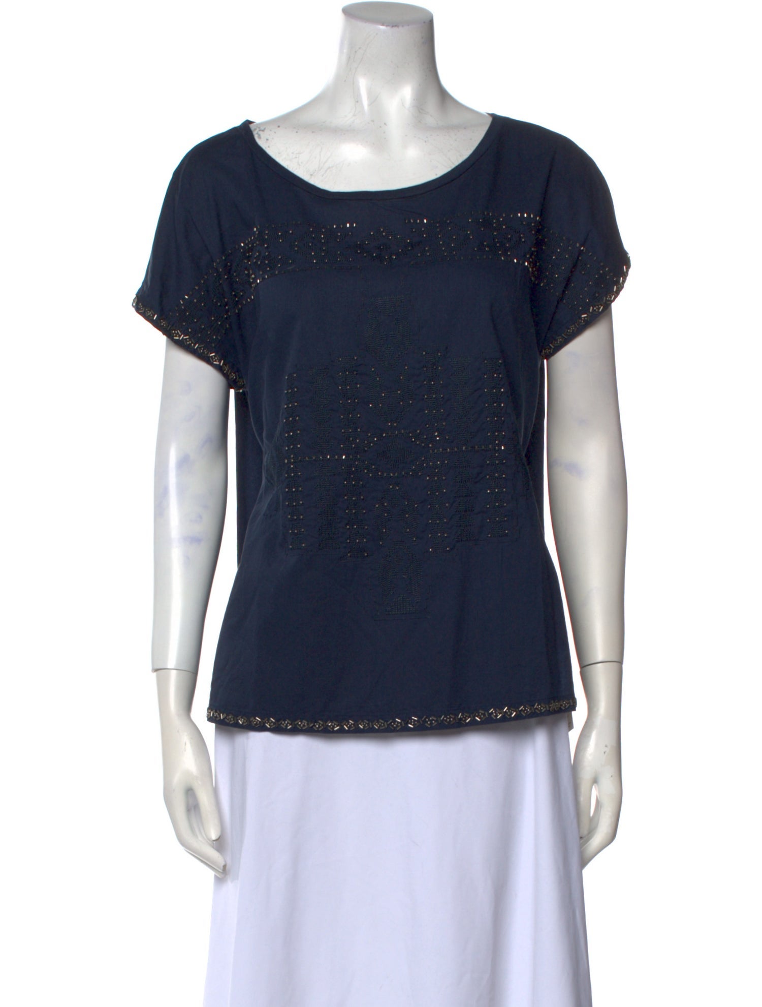 Weekend Max Mara Scoop Neck Short Sleeve T-Shirt