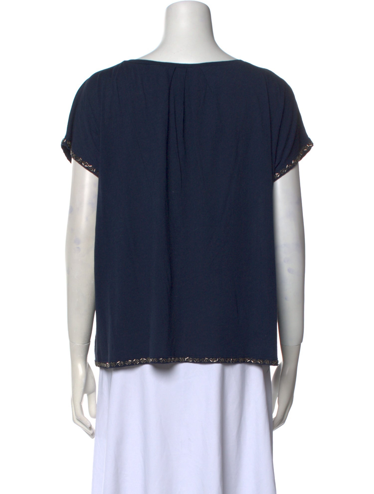 Weekend Max Mara Scoop Neck Short Sleeve T-Shirt