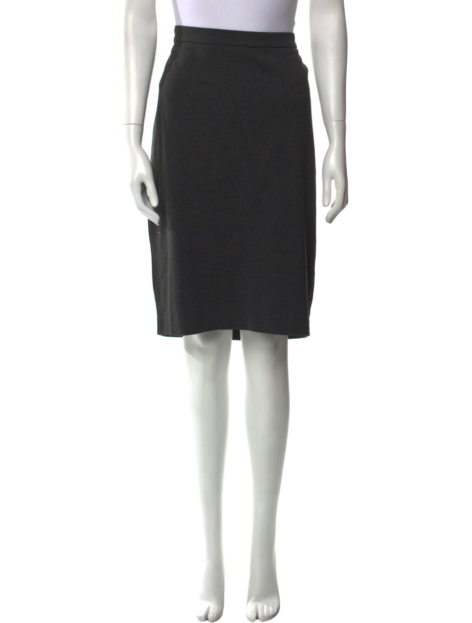 Weekend Max Mara Virgin Wool Knee-Length Skirt