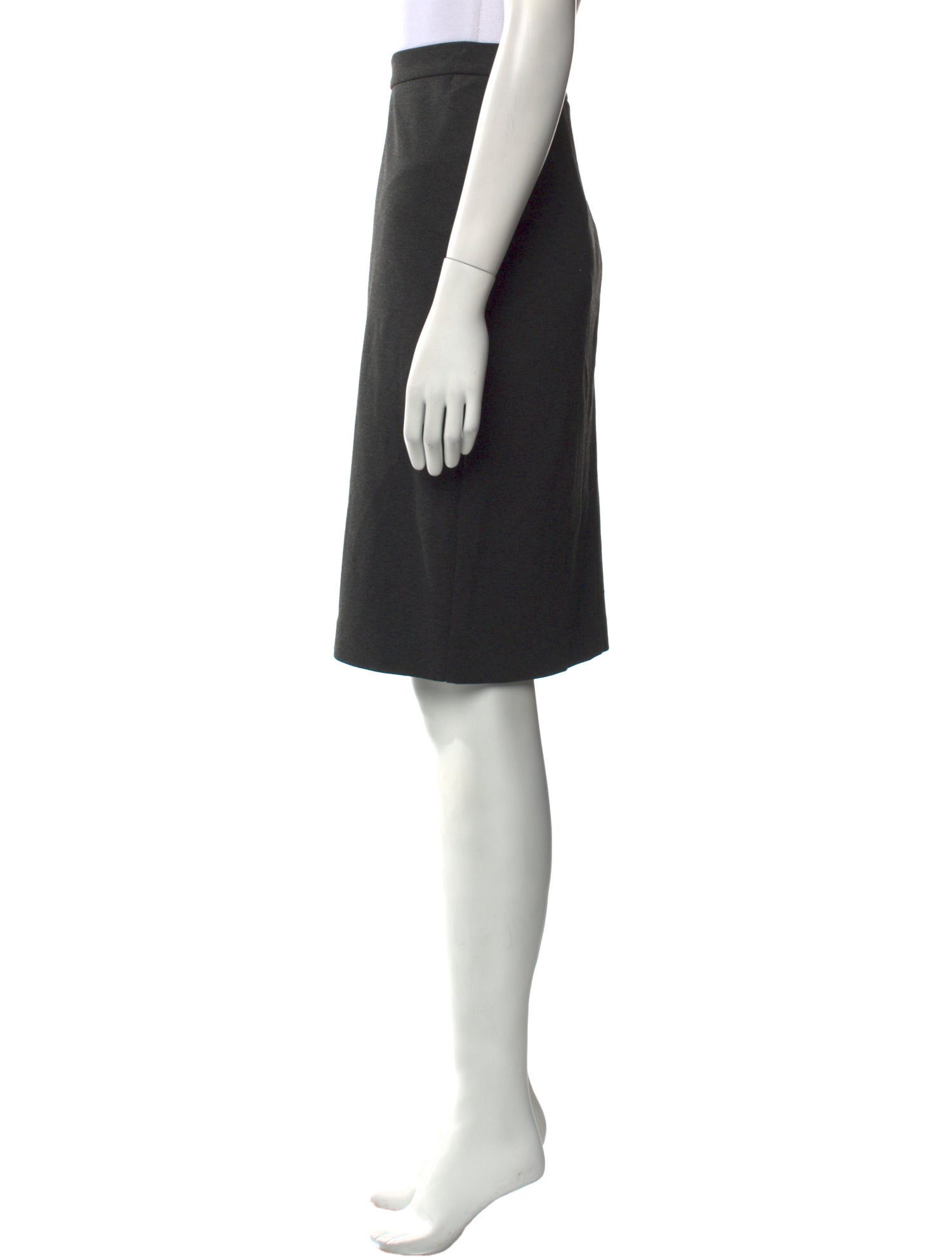 Weekend Max Mara Virgin Wool Knee-Length Skirt