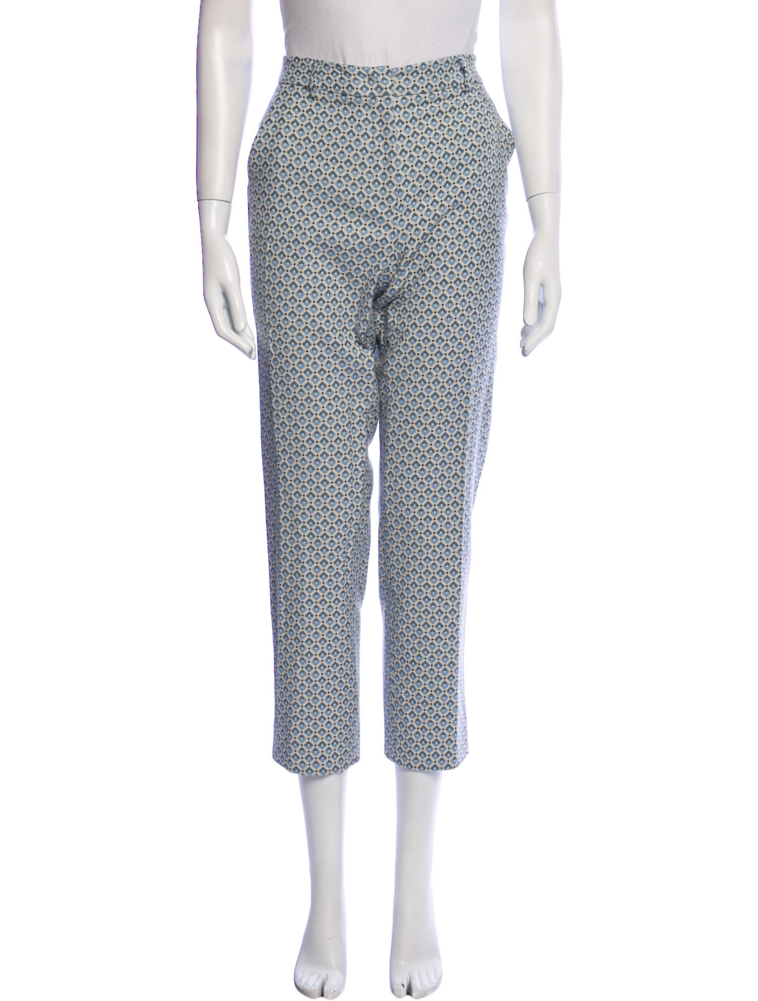 Weekend Max Mara Printed Straight Leg Pants