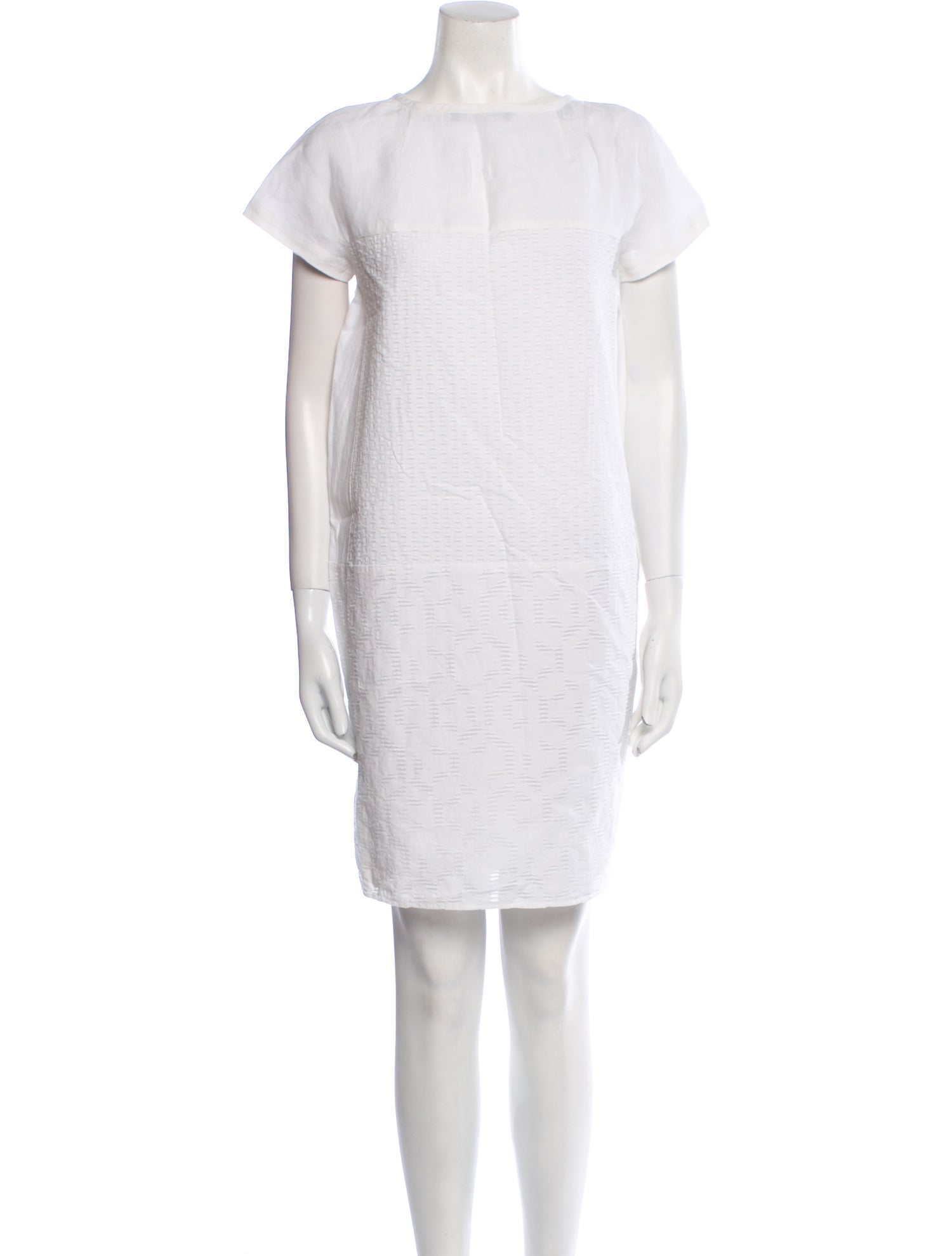 Weekend Max Mara Bateau Neckline Mini Dress