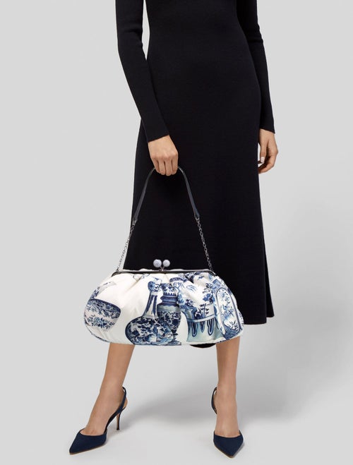 Weekend Max Mara Canvas Minaudière