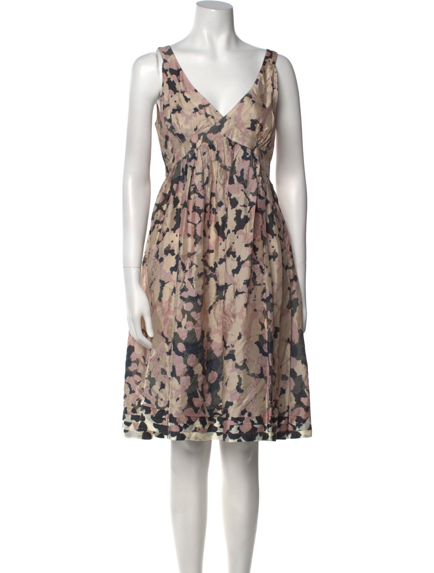 Weekend Max Mara Printed Knee-Length Dress