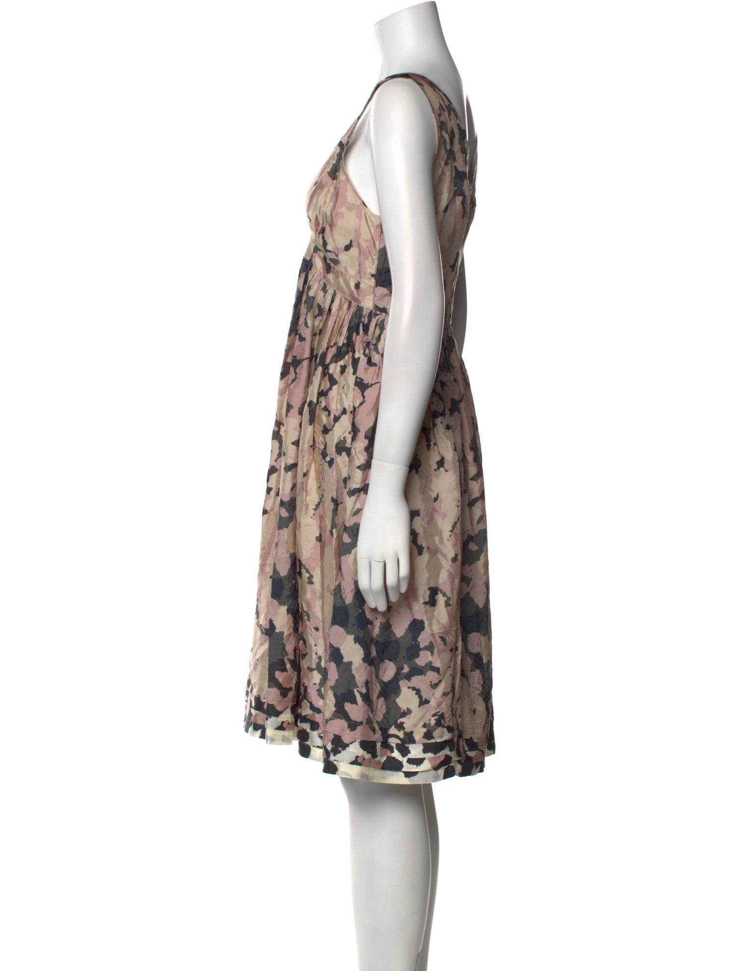 Weekend Max Mara Printed Knee-Length Dress