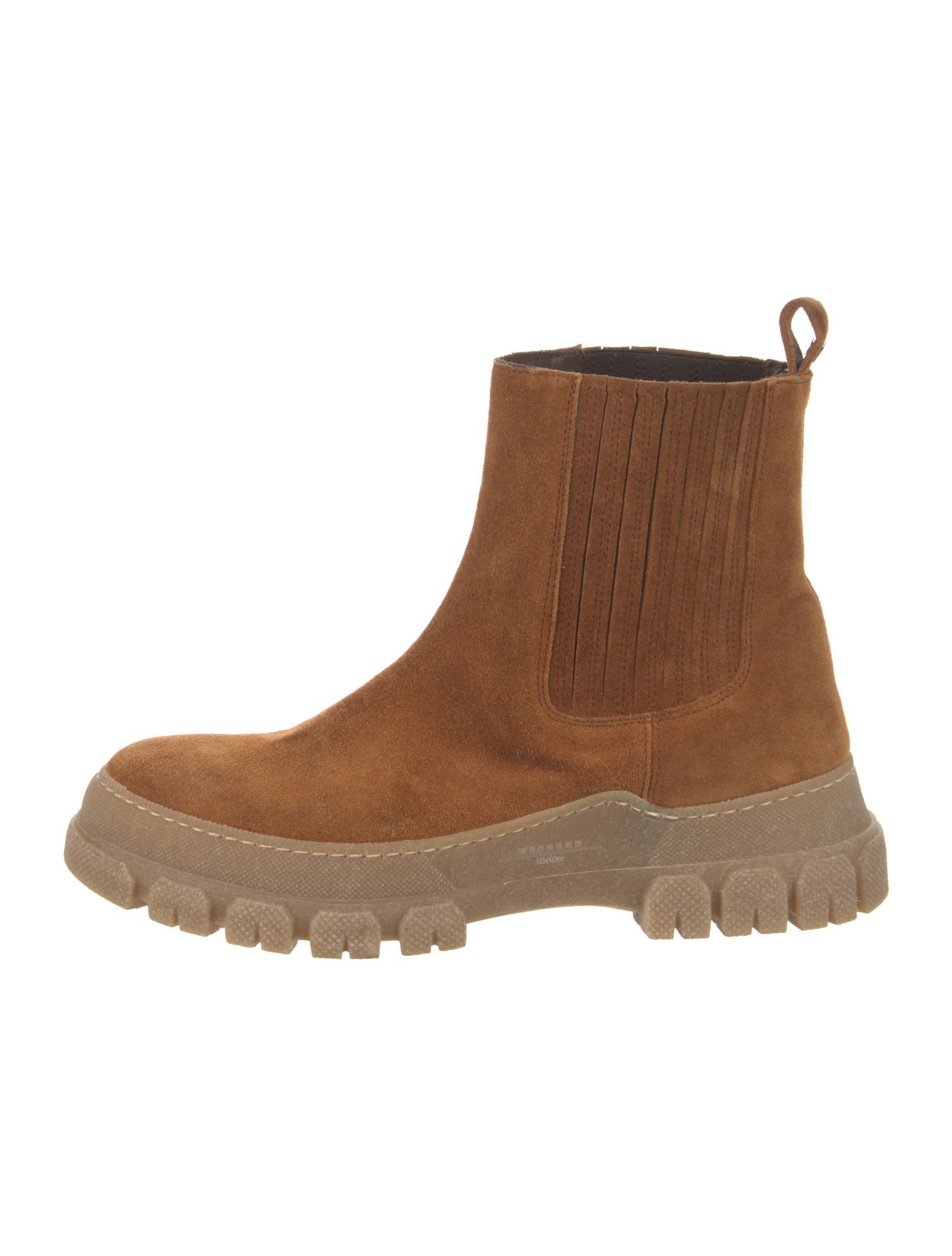 Weekend Max Mara Suede Chelsea Boots