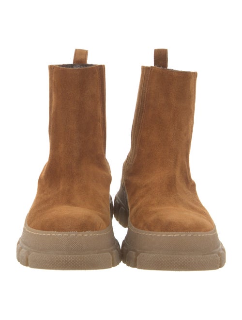 Weekend Max Mara Suede Chelsea Boots