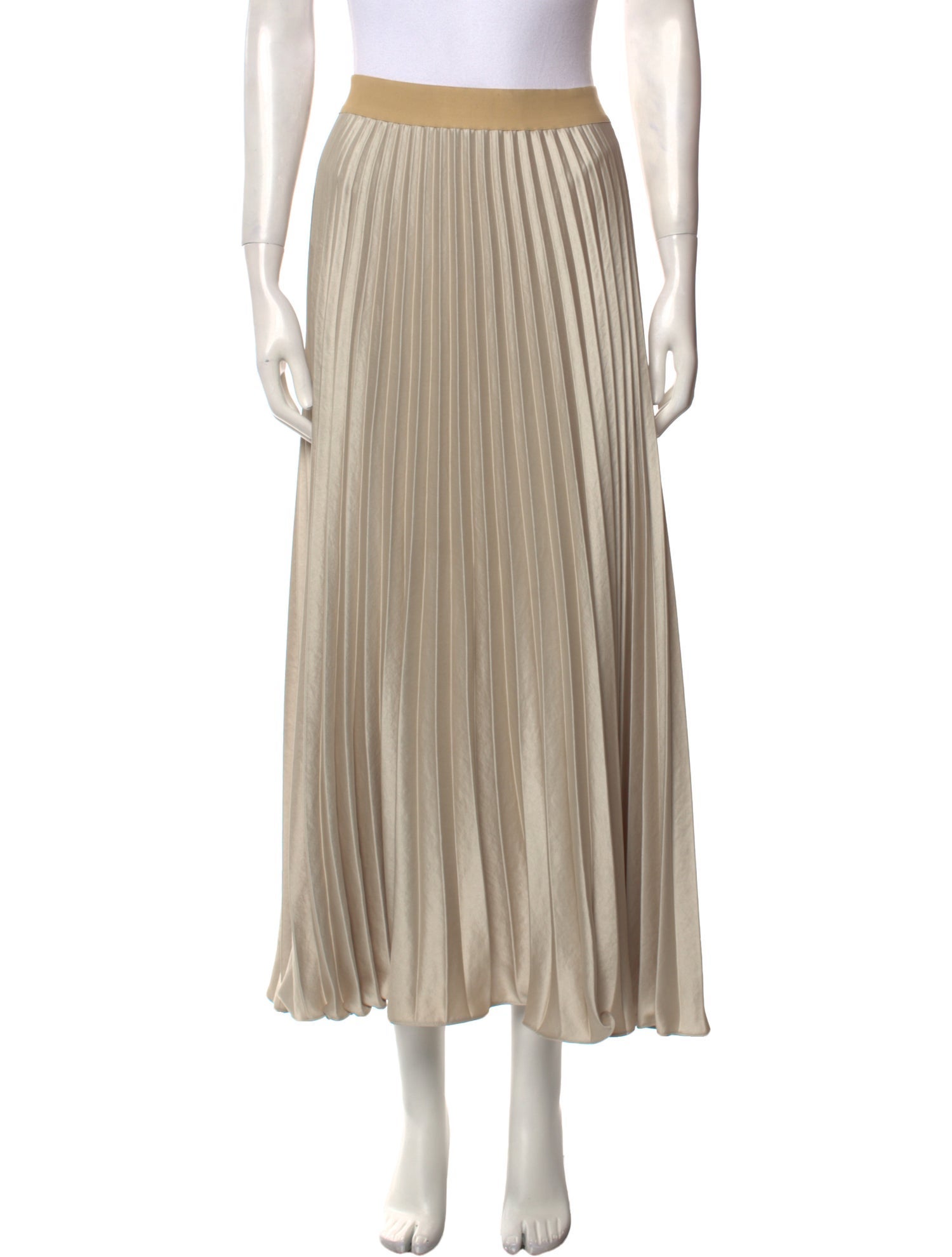 Weekend Max Mara Striped Midi Length Skirt