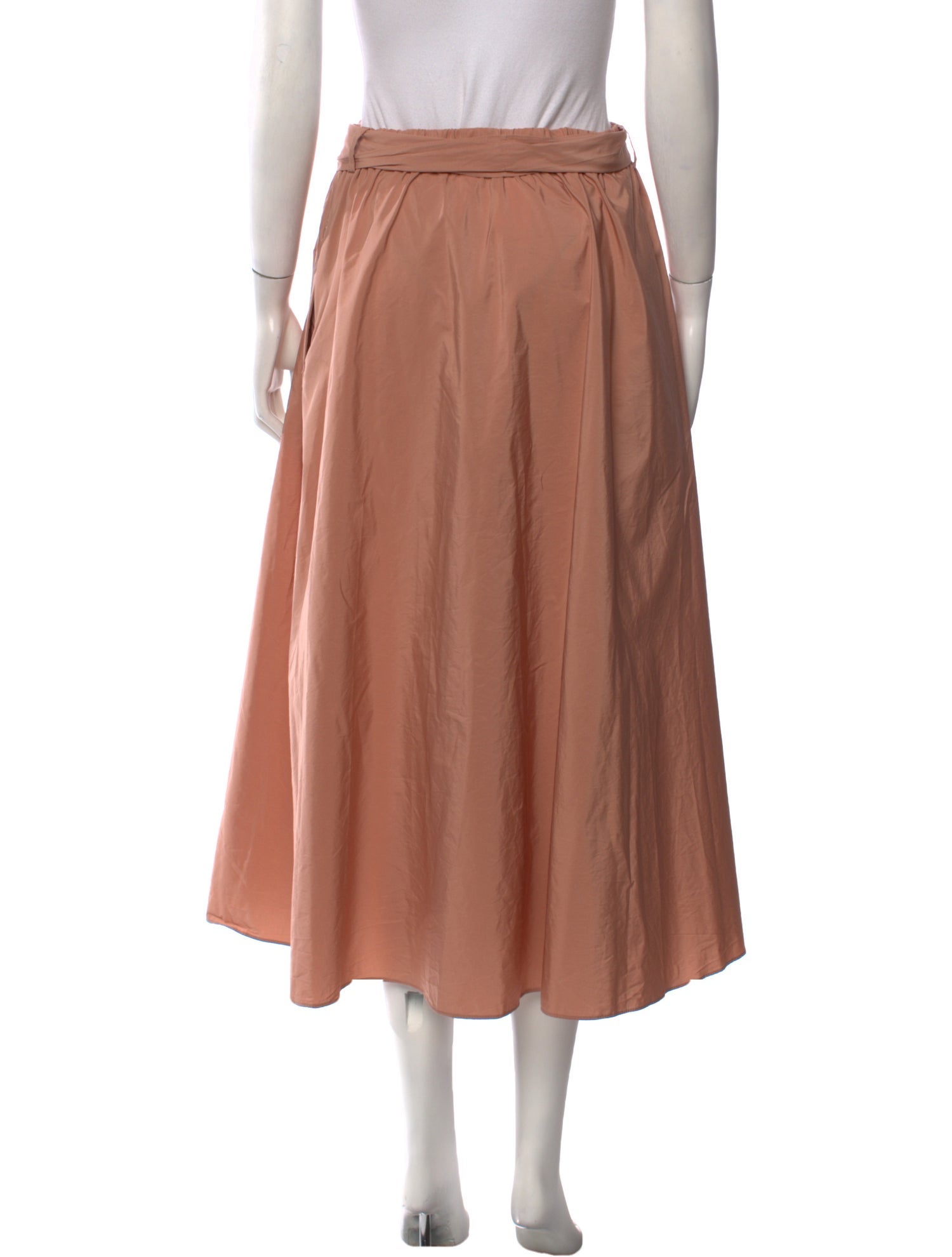 Weekend Max Mara Ruffle Embellishment Midi Length Skirt