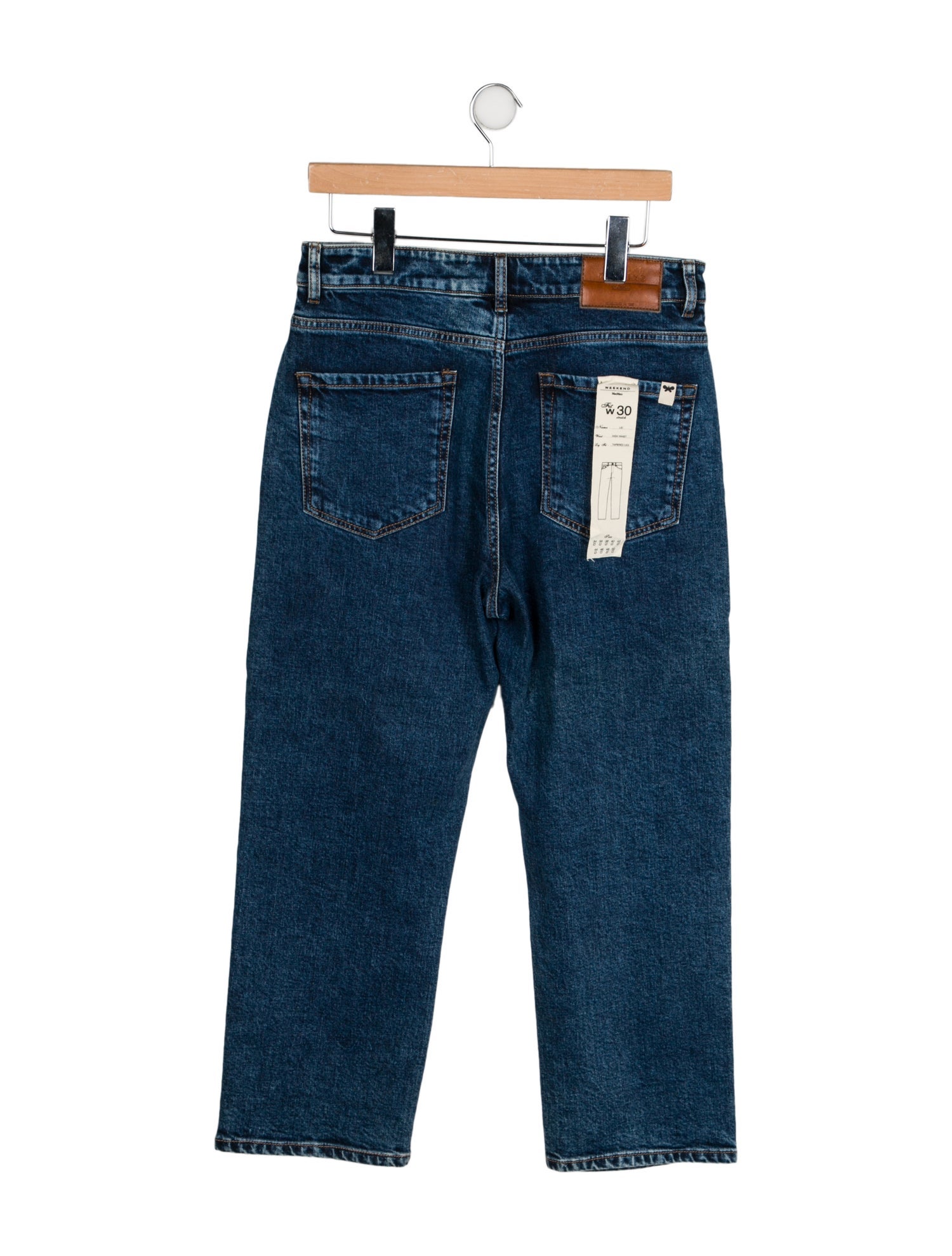 Weekend Max Mara High-Rise Wide Leg Jeans