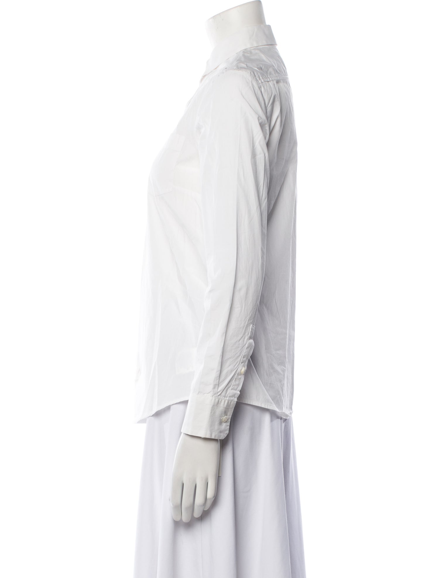 Weekend Max Mara Long Sleeve Button-Up Top