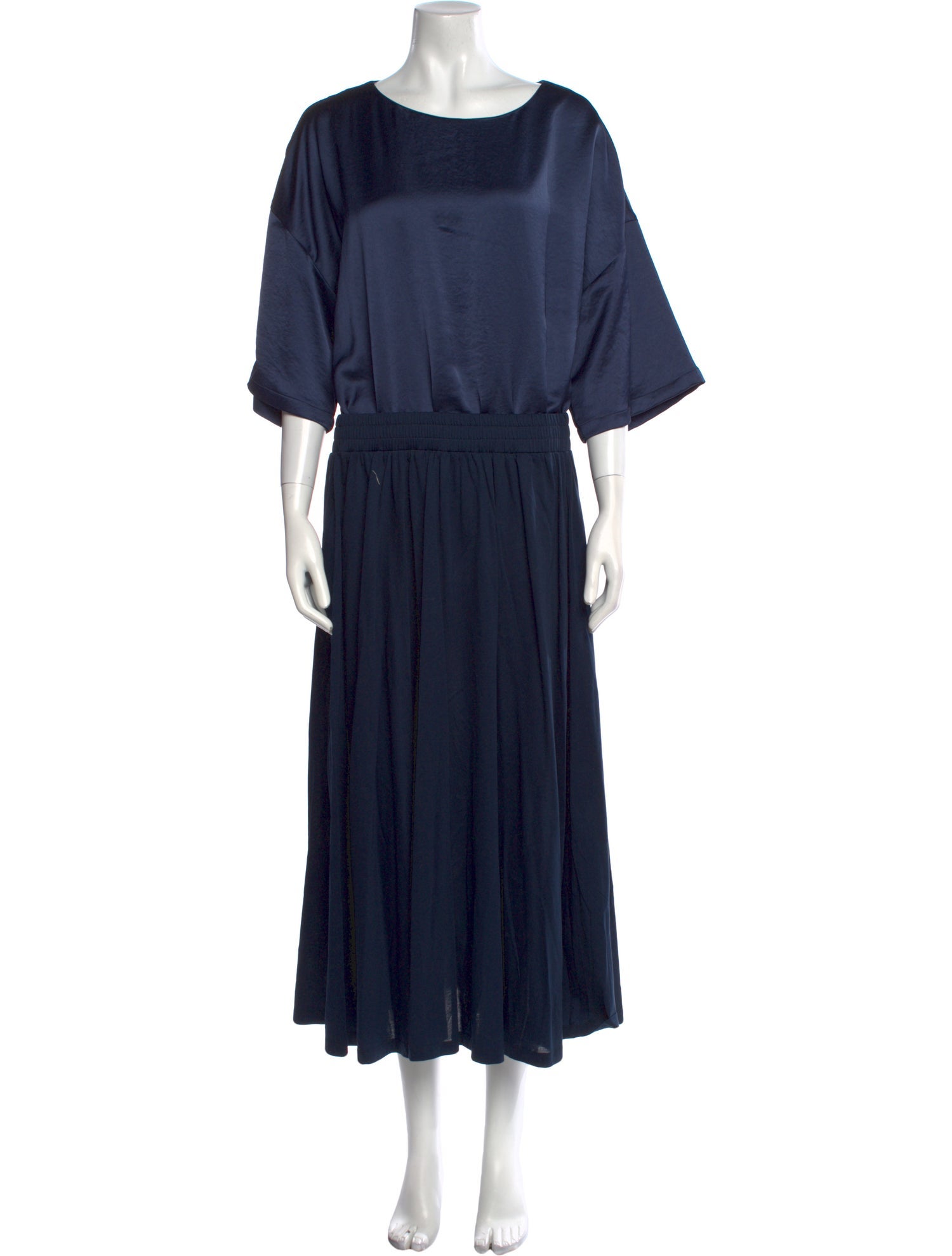 Weekend Max Mara Scoop Neck Long Dress w/ Tags