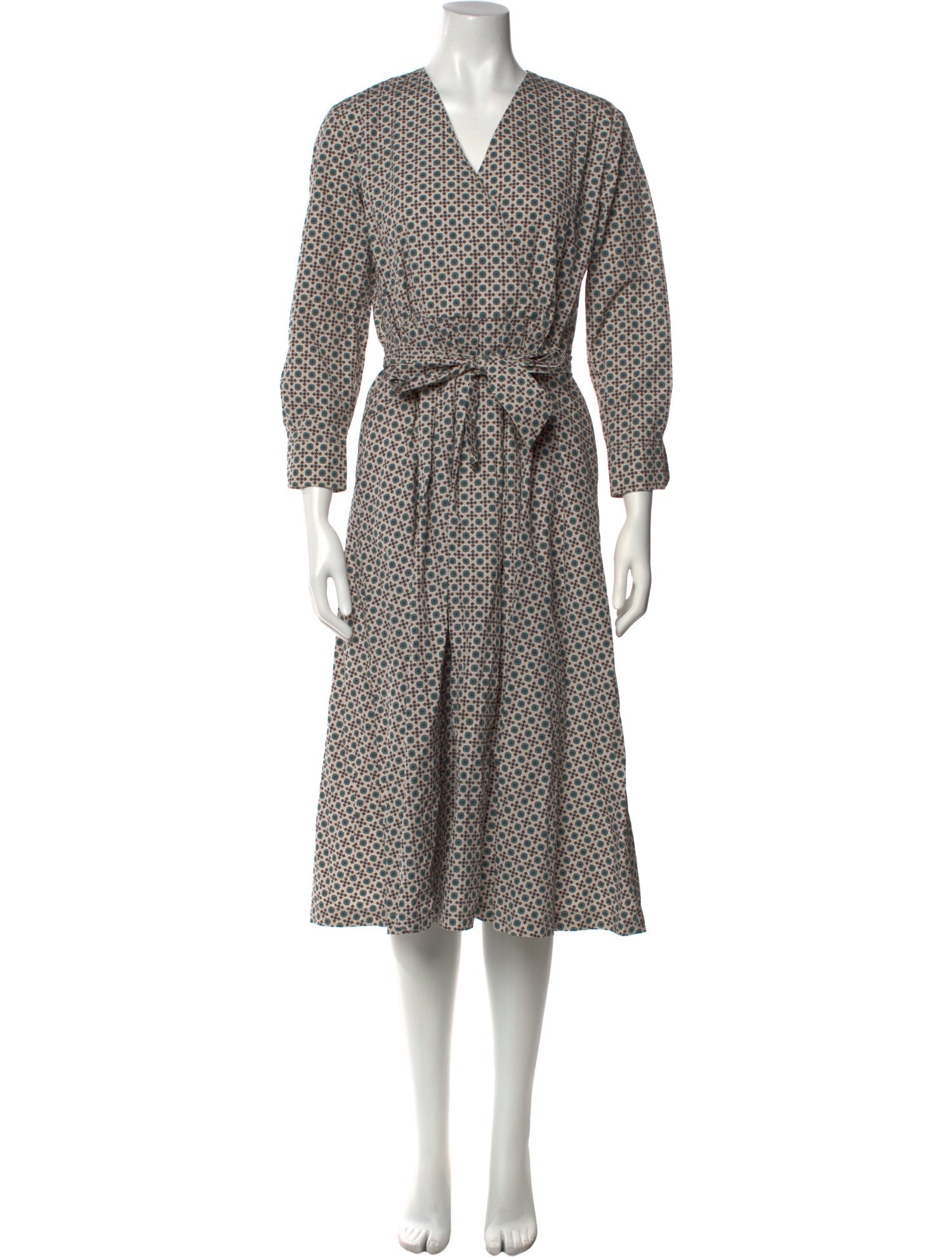 Weekend Max Mara Printed Midi Length Dress