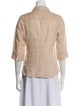 Weekend Max Mara Three-Quarter Sleeve Button-Up Top