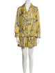 Weekend Max Mara Silk Printed Pant Set
