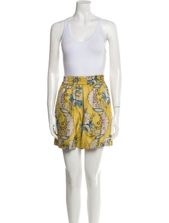 Weekend Max Mara Silk Printed Pant Set